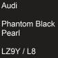 Preview: Audi, Phantom Black Pearl, LZ9Y / L8.